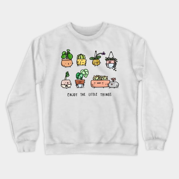 Enjoy the little things Crewneck Sweatshirt by Home by Faith